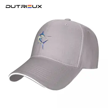 Бейсбольная кепка для мужчин и женщин, красивая синяя кепка Marlin, бейсболка Snapback, шапка для гольфа, Зимняя кепка для женщин, мужская