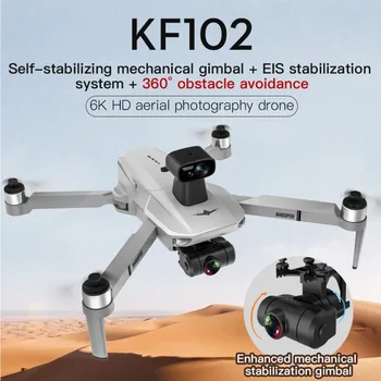 Беспилотные летательные аппараты KF102 5G GPS 4k Профессиональная аэрофотосъемка FPV WiFi С Бесщеточным Складным Радиоуправляемым квадрокоптером KF102 Max Вертолет