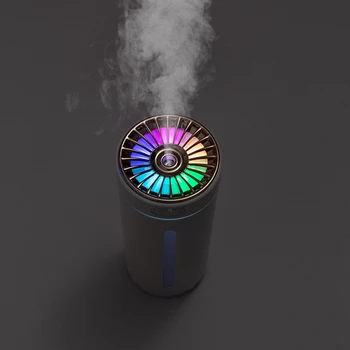 Беспроводной Увлажнитель воздуха с красочными огнями, немой USB-туманоуловитель, очиститель 800 мАч, перезаряжаемый холодный туманообразователь для автомобиля 3