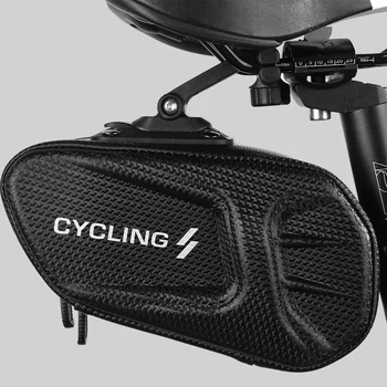 Велосипедная сумка с жестким корпусом, снаряжение для езды на горном велосипеде, мобильный телефон, седельная сумка с сенсорным экраном, снаряжение для верховой езды