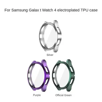 Защитная пленка для экрана часов Samsung Galaxy Watch 4 С Гальваническим покрытием Tpu Soft Идеально подходит Для Смарт-Носимых устройств Watch All-inclusive