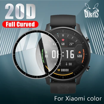 Защитная пленка с изогнутым краем 20D для смарт-часов Xiaomi Mi Watch Color Global 2020, мягкая защитная пленка для экрана, аксессуары (не стекло)