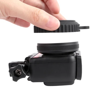 Защитный колпачок для объектива, силиконовый пылезащитный чехол для объектива, черный для Аксессуаров для камеры Insta 360 ONE R с 1-дюймовым объективом 1