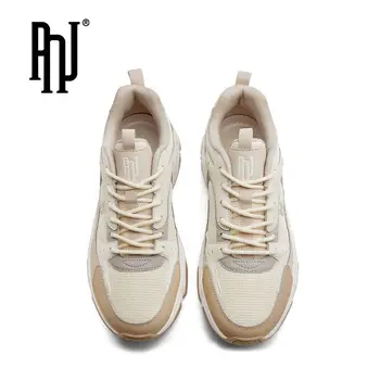 Кроссовки PNJ, мужская обувь, дышащая обувь из сетчатого материала, повседневная обувь в стиле ретро, легкая женская обувь, мужская обувь для папы. 1