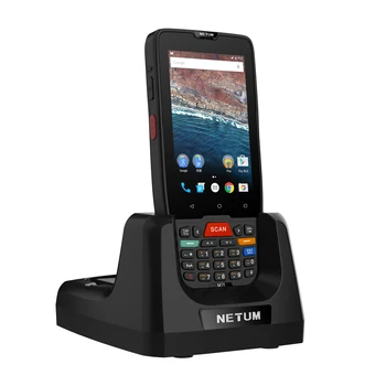Надежный RFID Android 9,0 IP65 Прочный 4G Wifi Blue tooth GSM Камера 1D 2D Сканер штрих-кода Портативные КПК
