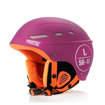 Новый Лыжный шлем Зима Осень Для Мужчин И Женщин, Защитный Высококачественный Снежный шлем, Спорт на открытом воздухе, Верховая езда, Катание на лыжах, Мотоциклетный шлем