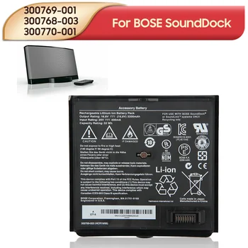 Оригинальная Сменная Батарея 300769-001 300768-003 300770-001 Для BOSE SoundDock SounDock SoundLink Air Battery 2200 мАч