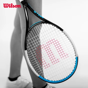 Официальная теннисная ракетка Wilson Weisheng из углеродного волокна стабильной прочности, одинарная профессиональная ракетка ULTRA