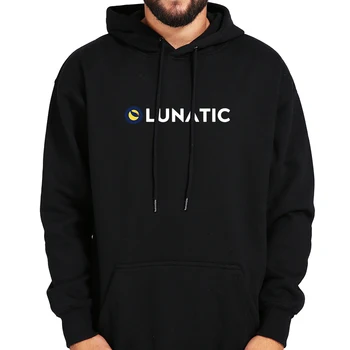 Толстовка Crypto Lunatic ограниченной серии Luna Bitcoin Cryptocurrency Trader, классическая хлопковая мужская толстовка, топы оверсайз
