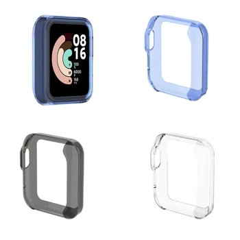 Ультратонкий чехол для часов из ТПУ, Защитный чехол для кожи -Xiaomi Mi Watch Lite Глобальная версия для Аксессуаров Redmi Watch