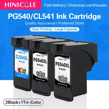 Чернильный Картридж для принтера HINICOLE PG540XL CL541XL PG-540 CL-541 Для Canon PIXMA MG3500 MG3550 MG3600 MG3650 MG4100 MG4150 MG4200