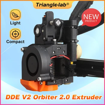 Экструдер Trianglelab DDE V2 Orbiter 2,0 С прямым Приводом, Экструдер Orbiter 2,0 Для 3D-принтера V6 Hotend Creality3D Ender3Ender5 CR10