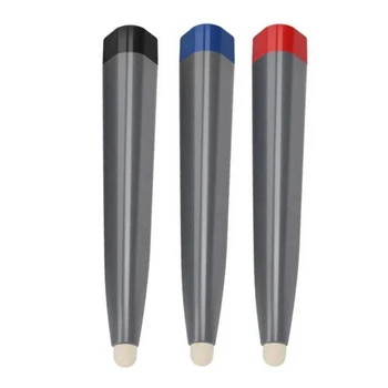 Электронная ручка для белой доски Инфракрасная сенсорная ручка Стилус для интерактивного планшета 3 цвета Ручка с сенсорным экраном Без вреда для экрана